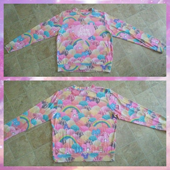 ❤💛💙Iron Fist Care Bears Pullover💙💛❤ - Picture 7 of 8